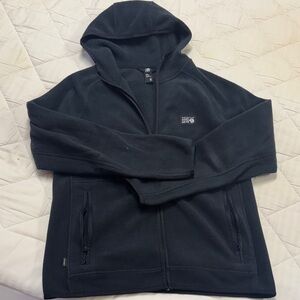 Mountain Hardware M Black Fleece Full-Zip Jacket